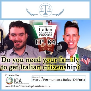 Getting Italian Citizenship - Does your family need to be involved?