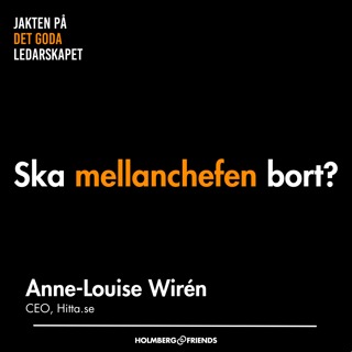 Ska mellanchefen bort? - Malin Freiman Moezzi