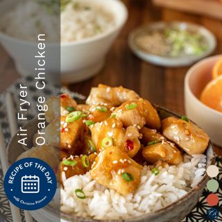 Air Fryer Orange Chicken