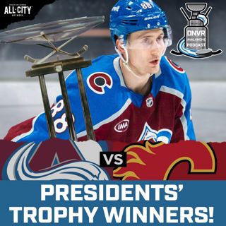 Necas and the Avalanche win the Presidents Trophy in silly one against Calgary Flames