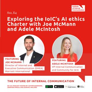 Exploring the IoIC’s AI ethics Charter with Joe McMann and Adele McIntosh