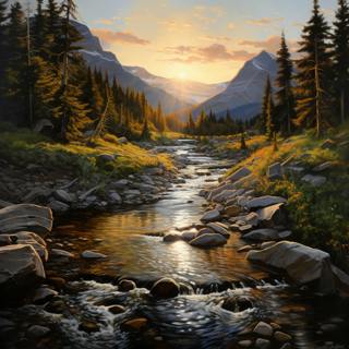 Mountain Stream - Enjoy the Sounds of Nature