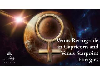 Venus Retrograde in Capricorn and Venus Star Point Energies