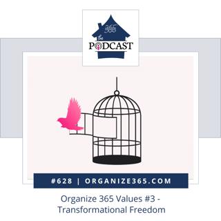 628 - Organize 365 Values #3 - Transformational Freedom