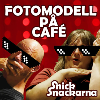 Fotomodeller på Café