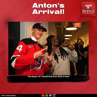 Anton's Arrival: New Jersey Devils 2024 9th Overall Pick Signs ELC