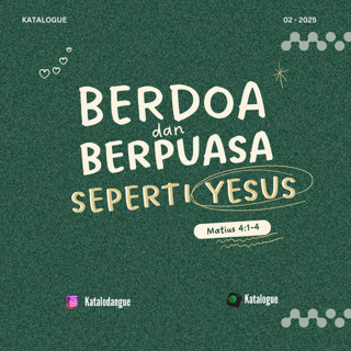 Berdoa Dan Berpuasa Seperti Yesus