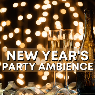 ASMR | NEW YEAR'S EVE PARTY AMBIENCE - Crowd Chatter Ambience + Jazz Instruments in Background