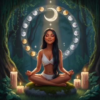 Medita con los ciclos lunares para una vida equilibrada