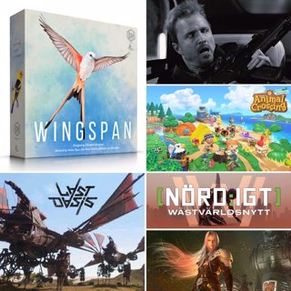 292. Den med Play at Home, Last Oasis, Wingspan, Animal Crossing, mer FF7: Remake och Wästvärldsnytt S03E05: Genre