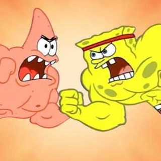 SpongeBob AKA gunbob🧽 vs Patrick⭐ the lyrical warfare in bikini bottom 🎬🎞️🎶🎵🎼🎚️🎚️🎤