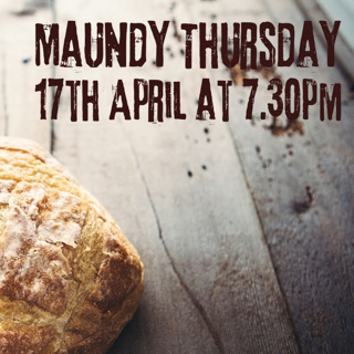 Maundy Thursday refection 2025