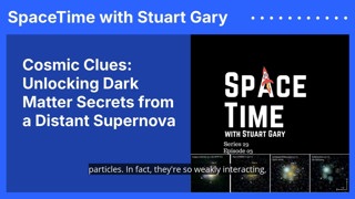 Cosmic Clues: Unlocking Dark Matter Secrets from a Distant Supernova