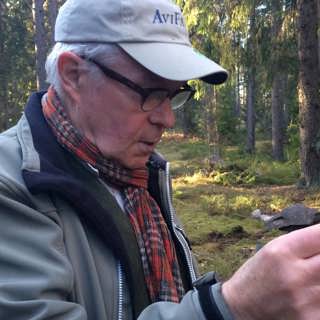 Om att känna igen svampar utan att kunna se dem - och om älgarna på Haparanda Sandskär