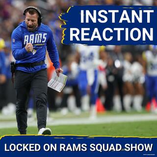 RAMS SQUAD SHOW: Sean McVay's PERFECT Gameplan, Defense Help Corum & Kyren LEAD 35-21 win vs Raiders