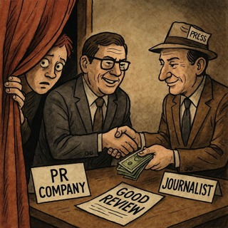 June 18: Behind the Curtain: PR, Podcast Integrity, and Boring Guests