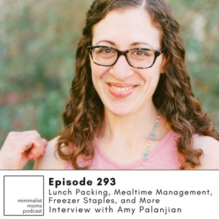 EP293: Lunch Packing, Mealtime Management, Freezer Staples and More with Amy Palanjian