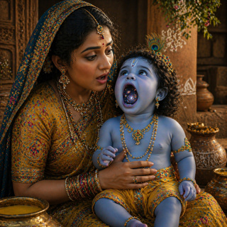 19. Mother Yashoda sees the universe