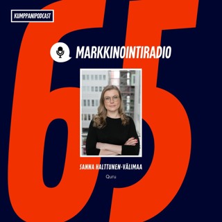 Jakso 65: Datan hyödyntäminen markkinoinnin ja myynnin kehittämisessä, Sanna Halttunen-Välimaa