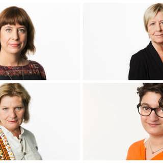 Telefonväkteri med utrikeskorrespondenterna