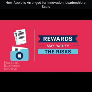 How Apple Is Arranged for Innovation: Leadership at Scale