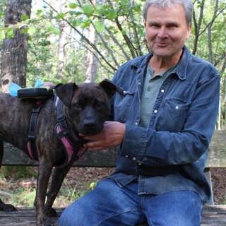 "En underbar hund i rätta händer" (R)