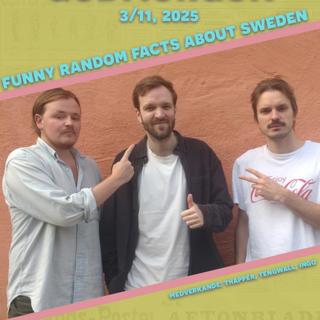 3/11, 2025 - Funny random facts about Sweden