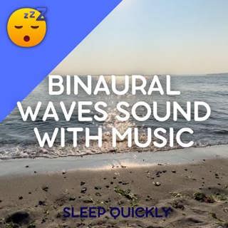 😴🌊🎵 Binaural WAVES Sound with Relaxing MUSIC