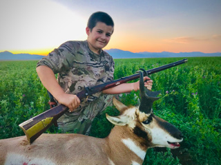 Pronghorn! Youth Muzzleloader Hunt with William von Benedikt