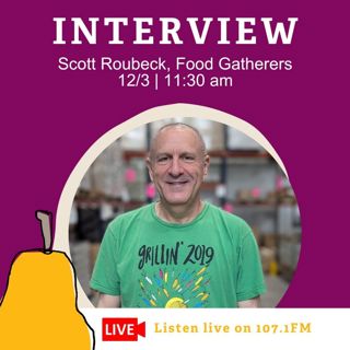 ROCKIN' FOR THE HUNGRY 2025 ~ Scott Roubeck, Community Kitchen Manager at Food Gatherers Community Kitchen