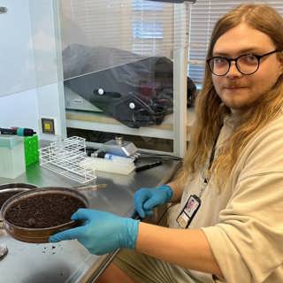 Så studeras svamparnas okända värld med jordprover och DNA-teknik