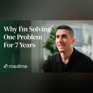 Everyone Said "It's unsexy". Now We're Serving 30M Patients | MedMe Health, Purya Sarmadi