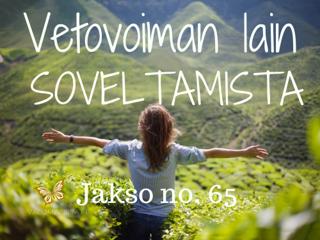 Jakso # 65 Kysymyksiä ja vastauksia omannäköisen elämän luomisesta #manifestointi #vetovoimanlaki