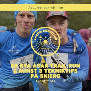 364. Fem tekniktips för SkiErg och Thibergs succé i Rya Åsar Trail Run