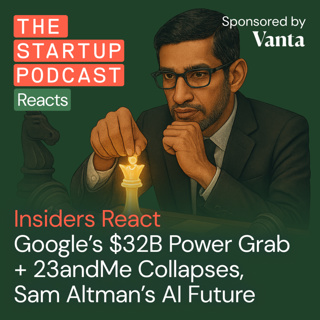 Insiders React: Google’s $32B Cloud Power Grab + Altman: AI Now Beats Humans, 23andMe Collapses, Fake AI CEOs