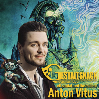 Gestaltsnack - 13 - ett samtal med illustratören Anton Vitus