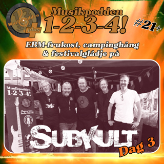 #21+ EBM-frukost, campinghäng & festivalglädje på Subkult, Dag 3