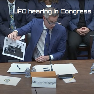 #46 UFO hearing held by US congress, witnesses include fmr. miltary