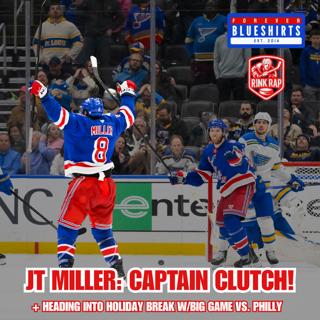 JT Miller is Captain Clutch in OT + Rangers Struggles at MSG Continue