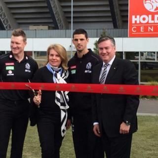 Holden And Collingwood Launch "The Holden Centre"