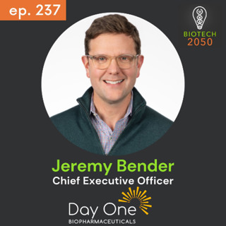 Jeremy Bender, Day One CEO, on Transforming Pediatric Cancer Care & Leading Biotech with Purpose