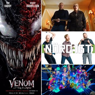 345. Den med en massa nyheter om DC, Venom: Let There Be Carnage samt I Död och Lust