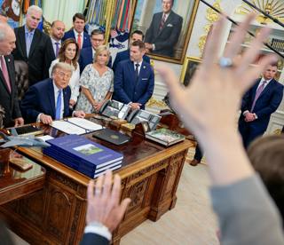 Fourth of July from inside the White House