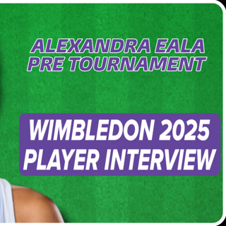 Alexandra Eala Interview On Facing Krejcikova, Attention From Media & Phillipines | Wimbledon 2025