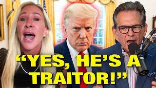 MTG Calls Trump A TRAITOR & Shows Receipts!