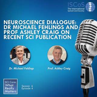 Dr. Michael Fehlings in discussion with Prof. Ashley Craig regarding Dr Craig's recent Spinal Cord publication.