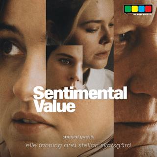 Interview with Elle Fanning and Stellan Skarsgård of Sentimental Value