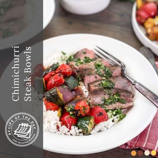 Chimichurri Steak Bowls
