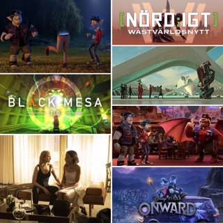 290. Den med svordomar i film, Onward, Black Mesa och Wästvärldsnytt S03E03: The Absence of Field