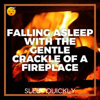 😴🔥🎵 FALLING ASLEEP with the Gentle Crackle of a FIREPLACE Accompanied by Relaxing MUSIC